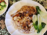 Cuisses de canard confites, sauce à l’orientale