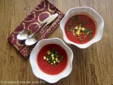Gaspacho au melon d’eau