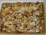 Lasagne à la sauce aux saucisses italiennes