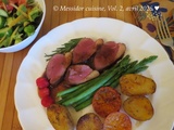 Magret de canard au porto, saveurs de fruits, bis