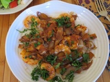 Pad thaï aux crevettes grillées, version simplifiée