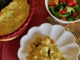 Pâté au poulet vite prêt, variante au comté