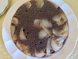 Renversé aux poires et au cacao