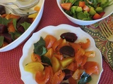 Salade de gravlax d’Isabelle et Ricardo