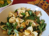 Salade de pâtes au thon aux tomates séchées