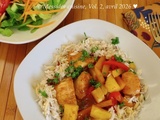 Sauté de poulet express à l’ananas