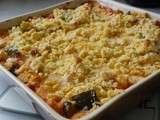 Crumble Poulet-Ratatouille