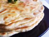 Indian Food : Naan au fromage