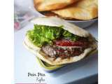 Pain Pita, Kefta & sauce cheese