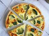 Quiche poulet curcuma & brocolis