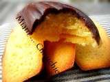 Madeleines a l’orange et au chocolat