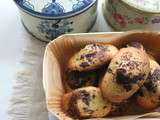 Madeleines aux pépites de chocolat