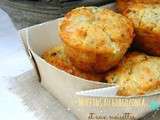 Muffins au gorgonzola et noisettes