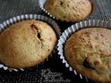 Muffins aux noisettes et Nutella