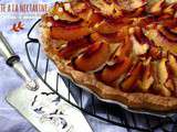 Tarte à la nectarine et crème d’amandes