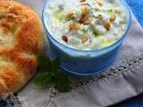 Tzatziki au yaourt de brebis et menthe