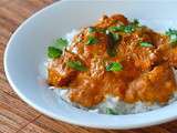 Poulet/porc/veau tikka masala à la mijoteuse