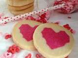 Biscuits coeurs pour la Saint-Valentin