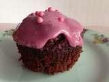 Cupcakes choco-betterave