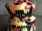 Muffins avalanche de fruits