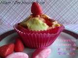 Muffins citron & fraises Tagada