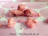 Pralines roses maison