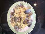 Tagliatelles aux palourdes ( Alle vongole)