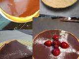 Tarte au chocolat- fruits rouges