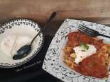 Boulettes au Cabécou sauce tomates, pâtes et Buratta