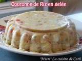 Couronne de Riz en Gelée