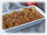 Crumble aux pommes