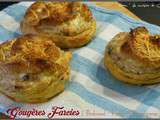 Gougères farcies { Béchamel - Poulet - champignons }