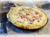 Pizza - Quiche de légumes et lardon