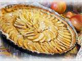 Tarte Rhubarbe - Pommes