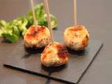 Boulettes de dinde croustillantes facon cordon bleu