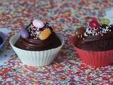 Cupcakes de pâques tout chocolat