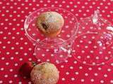 Muffins moelleux fraises et citron vert