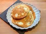 Pancakes aux pépites de chocolat