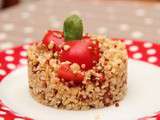 Salade de quinoa et tomates cerises