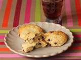 Scones aux pépites de chocolat