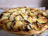 Quiche aux courgettes et au fromage de chèvre