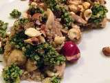 Quinoa aux noisettes et aux champignons