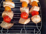 Brochettes de dinde