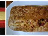 Cake aux asperges et jambon