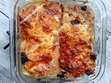 Gratin d’aubergines au thon