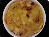 Gratin pomme de terre chèvre