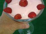 Mousse de fraises