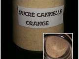 Sucre orange cannelle