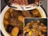 Tajine de veau aux fruits secs