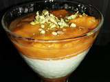 Verrine coco-abricots